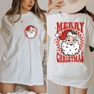 Cozy Vintage Santa Claus Holiday T-Shirt